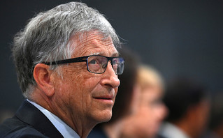 Ο Μπιλ Γκέιτς (Bill Gates) στη σύνοδο COP26 στη Γλασκώβη για το κλίμα
