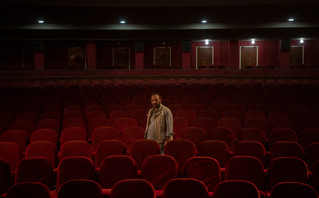 Cinema workers in Afghanistan