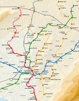 Χάρτης Μετρό