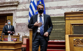 Ο Κυριάκος Μητσοτάκης στη Βουλή Ο Κυριάκος Μητσοτάκης στη Βουλή