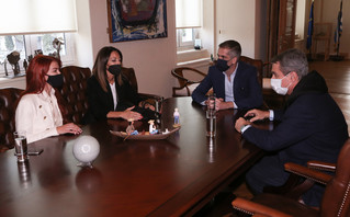Τα προβλήματα της πρωτεύουσας έθεσε ο Ανδρέας Λοβέρδος σε συνάντηση που είχε με τον δήμαρχο Αθηναίων Κώστα Μπακογιάννη