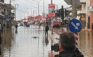 Τεράστιες καταστροφές από την κακοκαιρία στην Πάτρα