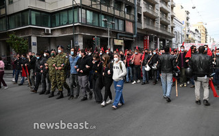 Σε εξέλιξη πορεία από φοιτητικούς συλλόγους