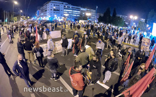 Συγκέντρωση συνδικάτων στο Σύνταγμα 