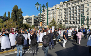 Συγκέντρωση υγειονομικών κατά του υποχρεωτικού εμβολιασμού