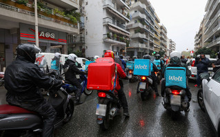 Συγκέντρωση διανομέων στη Θεσσαλονίκη