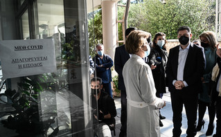 Ο Ανδρουλάκης στο νοσοκομείο Σωτηρία Ο Ανδρουλάκης στο νοσοκομείο Σωτηρία