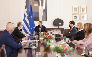 Μητσοτάκης με Κλούγκε Μητσοτάκης με Κλούγκε