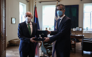 Μνημόνιο συνεργασίας μεταξύ δημάρχων Αθηναίων και Βελιγραδίου Μνημόνιο συνεργασίας μεταξύ δημάρχων Αθηναίων και Βελιγραδίου
