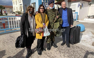 Ο Γιώργος Παπαδάκης στην Ορκωμοσία του γιου του Ιάσονα