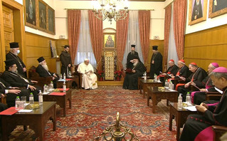Συνάντηση Ιερώνυμου με τον Πάπα Φραγκίσκο