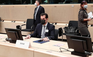 Ο Υπουργός Υγείας Θάνος Πλεύρης στο Συμβούλιο Υπουργών Υγείας της ΕΕ στις Βρυξέλλες Ο Υπουργός Υγείας Θάνος Πλεύρης στο Συμβούλιο Υπουργών Υγείας της ΕΕ στις Βρυξέλλες