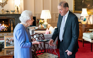 Appearance of Queen Elizabeth at a private hearing