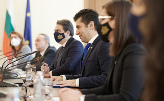 Ο Κυριάκος Μητσοτάκης στη Βουλγαρία Ο Κυριάκος Μητσοτάκης στη Βουλγαρία