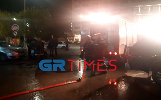 Θεσσαλονίκη: Φωτιά σε διαμέρισμα στον Βαρδάρη