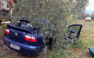 Τροχαίο δυστύχημα στον επαρχιακό δρόμο Κυπαρισσίου - Αταλάντης