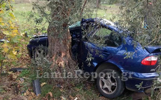 Τροχαίο δυστύχημα στον επαρχιακό δρόμο Κυπαρισσίου - Αταλάντης