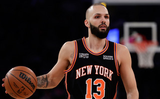 Ο Evan Fournier των New York Knicks Ο Evan Fournier των New York Knicks