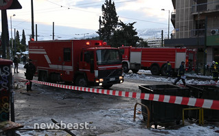 Ισχυρή έκρηξη στη Συγγρού Ισχυρή έκρηξη στη Συγγρού