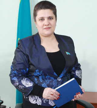 Natalia Tifantsidi, MP of the local government in Tabak Sovchos Panfylovo, principal of the 16th grade school