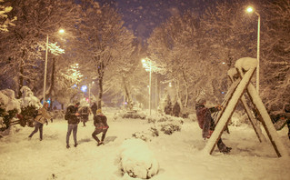 Χιόνια στην Κωνσταντινούπολη
