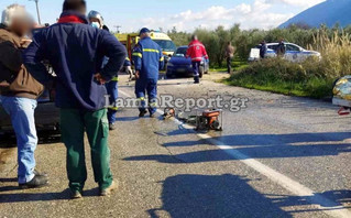 Τροχαίο με ένα άτομο απανθρακωμένο στο δρόμο Λουτρών Υπάτης - Λαδικού