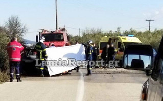 Τροχαίο με ένα άτομο απανθρακωμένο στο δρόμο Λουτρών Υπάτης - Λαδικού