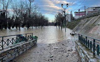 Υπερχείλισε ο Πηνειός