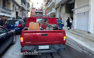 Φωτιά σε διαμέρισμα στου Γκύζη