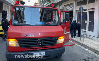 Φωτιά σε διαμέρισμα στου Γκύζη