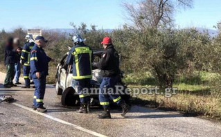 Τροχαίο με ένα άτομο απανθρακωμένο στο δρόμο Λουτρών Υπάτης - Λαδικού