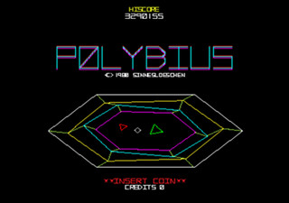 To arcade game Polybius