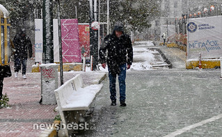 Χιόνια στην Αθήνα