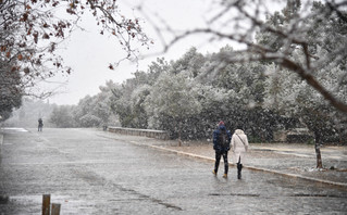 Χιόνια στην Αθήνα