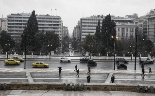 Χιόνια στην Αθήνα