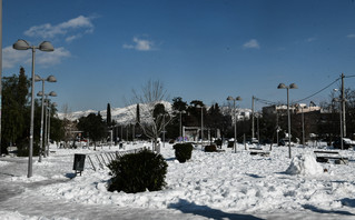 Χιόνια στο Χαλάνδρι Χιόνια στο Χαλάνδρι