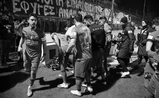 Συγκίνηση για τον 19χρονο Άλκη στο Άρης - ΑΕΚ Συγκίνηση για τον 19χρονο Άλκη στο Άρης - ΑΕΚ