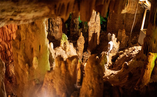 Λεπτομέρεια από το σπήλαιο του Σφενδόνη 