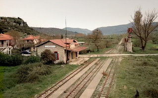 Ο σταθμός τρένου στην Ασέα Ο σταθμός τρένου στην Ασέα
