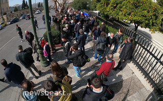 Σε εξέλιξη διαμαρτυρία για την Ελληνοαμερικανική Συμφωνία για τις Βάσεις Σε εξέλιξη διαμαρτυρία για την Ελληνοαμερικανική Συμφωνία για τις Βάσεις