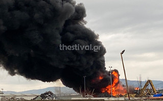 Συναγερμός στην Πυροσβεστική για φωτιά σε εργοστάσιο ανακυκλώσιμων υλικών