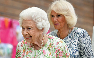 Καμίλα Πάρκερ Μπόουλς και βασίλισσα Ελισάβετ