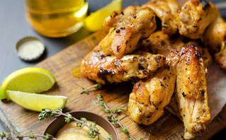 Κοτόπουλο με σος μελιού και λάιμ