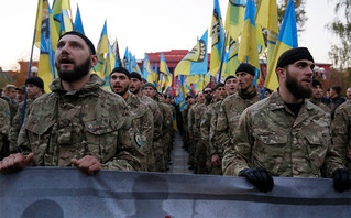 Οι ουκρανοί νεοναζί του Τάγματος Αζόφ