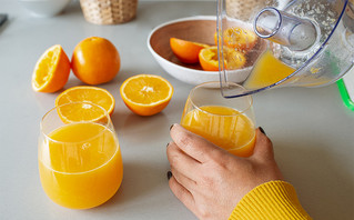 Χυμός πορτοκάλι πλούσιος σε Βιταμίνη C