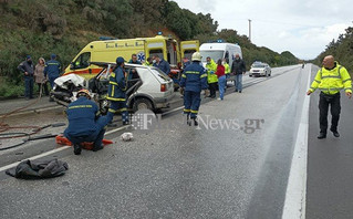 Νεκρός ο 40χρονος οδηγός στο τροχαίο στον ΒΟΑΚ Νεκρός ο 40χρονος οδηγός στο τροχαίο στον ΒΟΑΚ