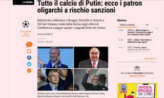 Για τον Ιβάν Σαββίδη γράφει η Gazzetta dello Sport Για τον Ιβάν Σαββίδη γράφει η Gazzetta dello Sport
