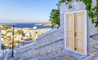 Η θέα από την Άνω Σύρο Η θέα από την Άνω Σύρο