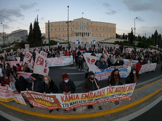 Συγκέντρωση της ΟΓΕ στο Σύνταγμα για την 8η Μάρτη