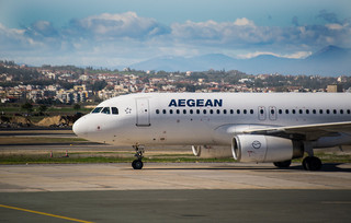 αεροπλάνο Aegean αεροπλάνο Aegean